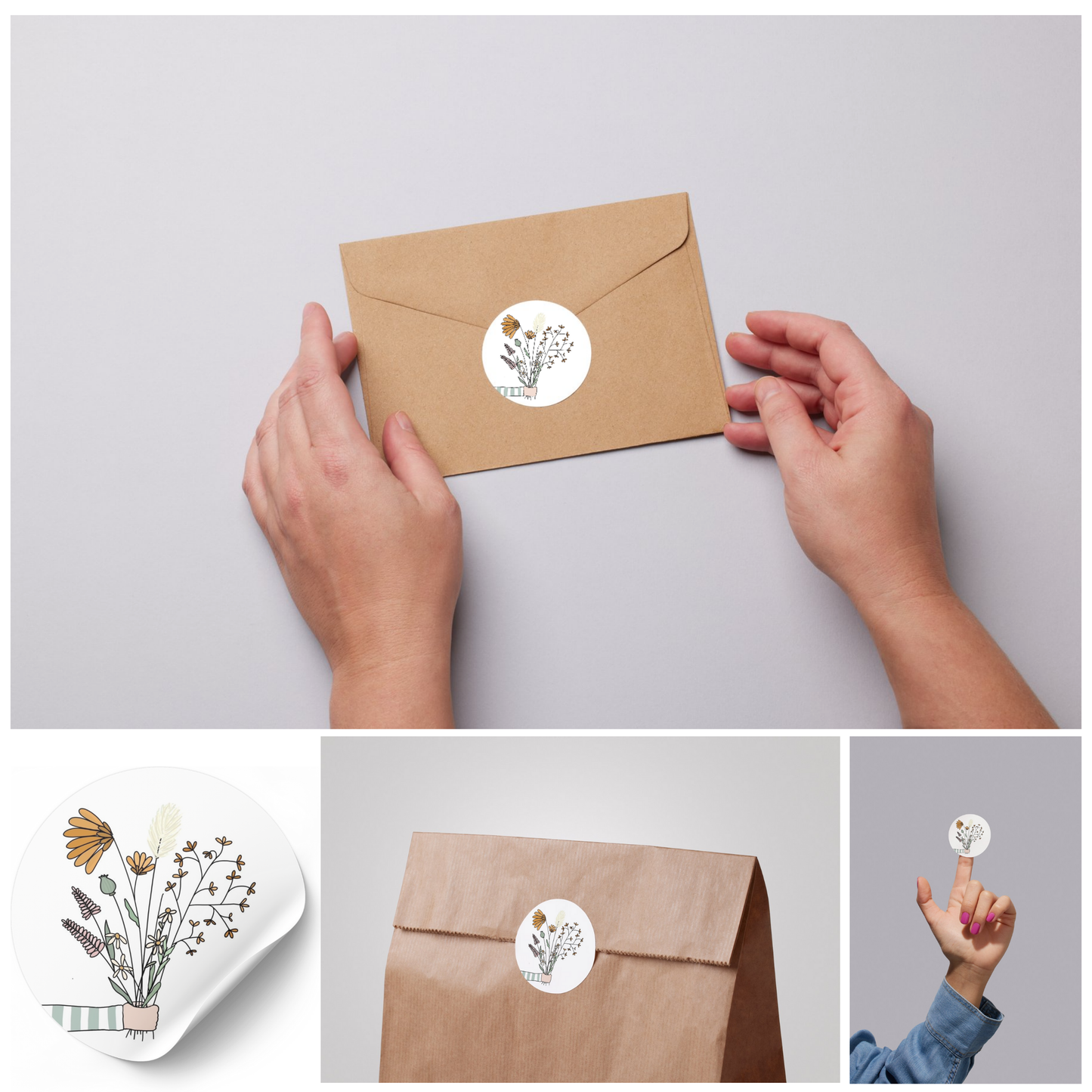 Stickerset Boeket