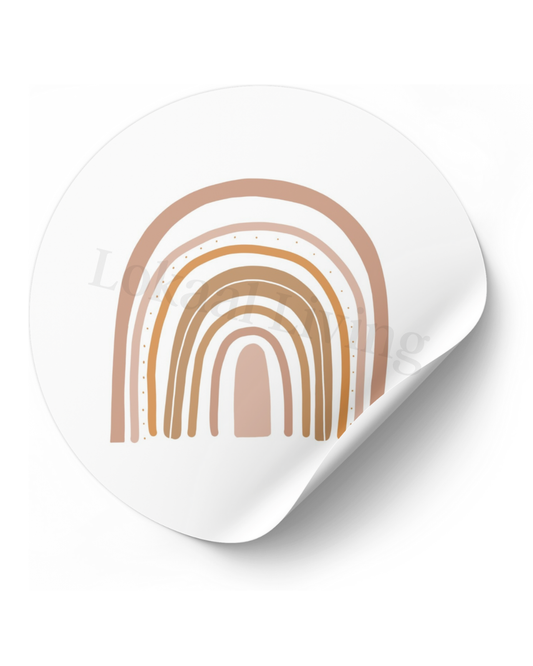 Stickerset Regenboog