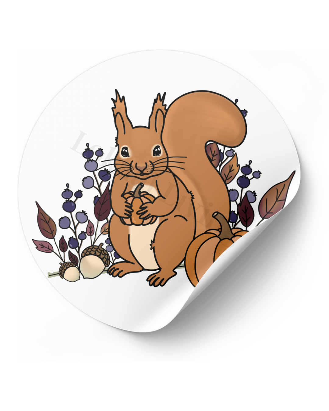 Pre-order Stickerset Eekhoorn