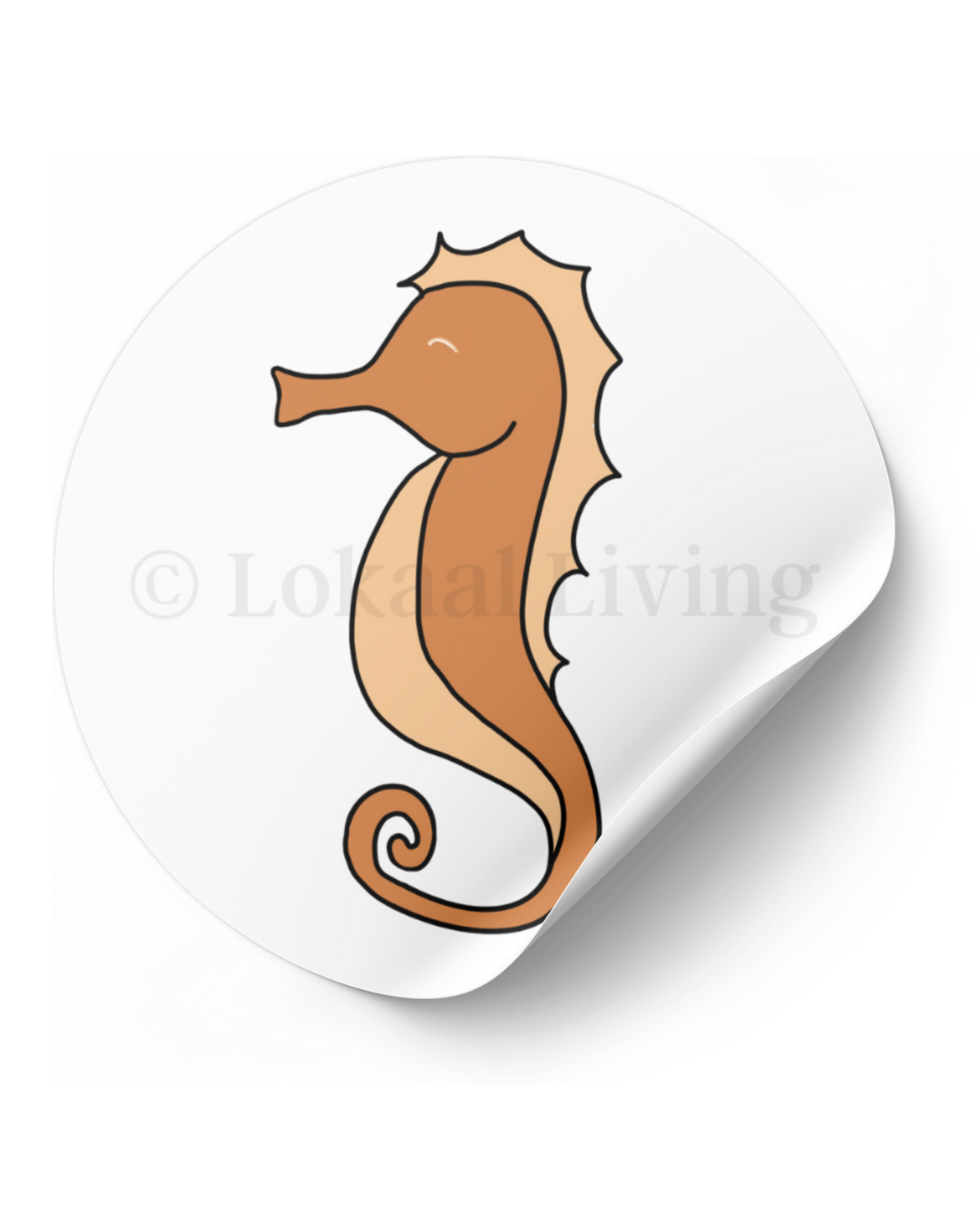 Stickerset Zeepaardje