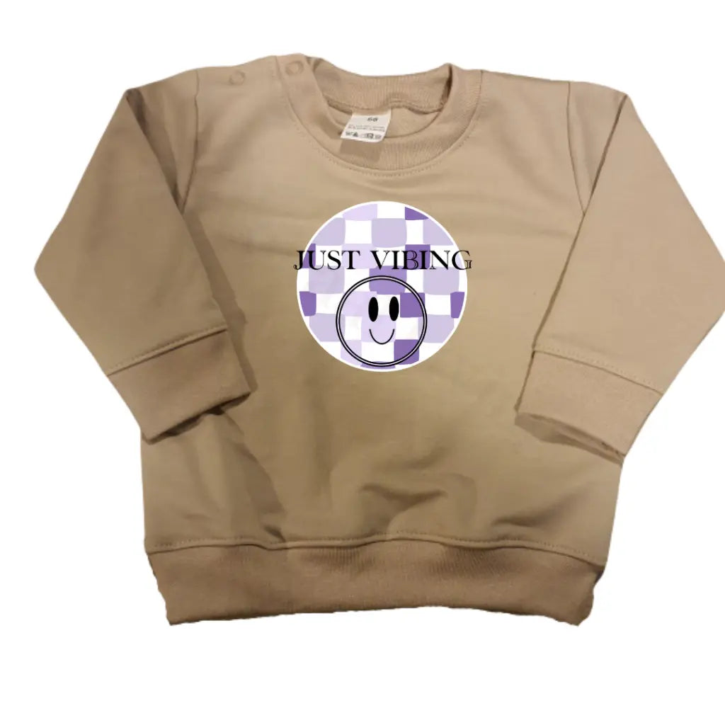 Sweaters - maat 56-104 - Zand - (ontwerp naar keuze)