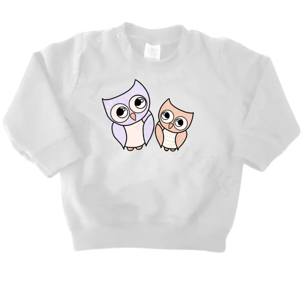 Sweaters - maat 56-104 - Wit - (ontwerp naar keuze)