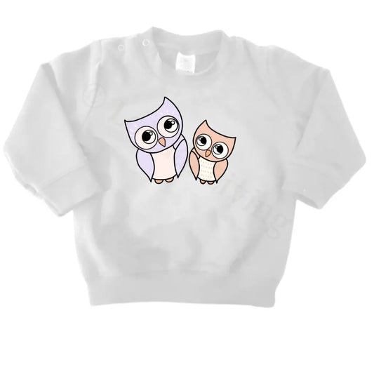 Sweaters - maat 56-104 - Wit - (ontwerp naar keuze)