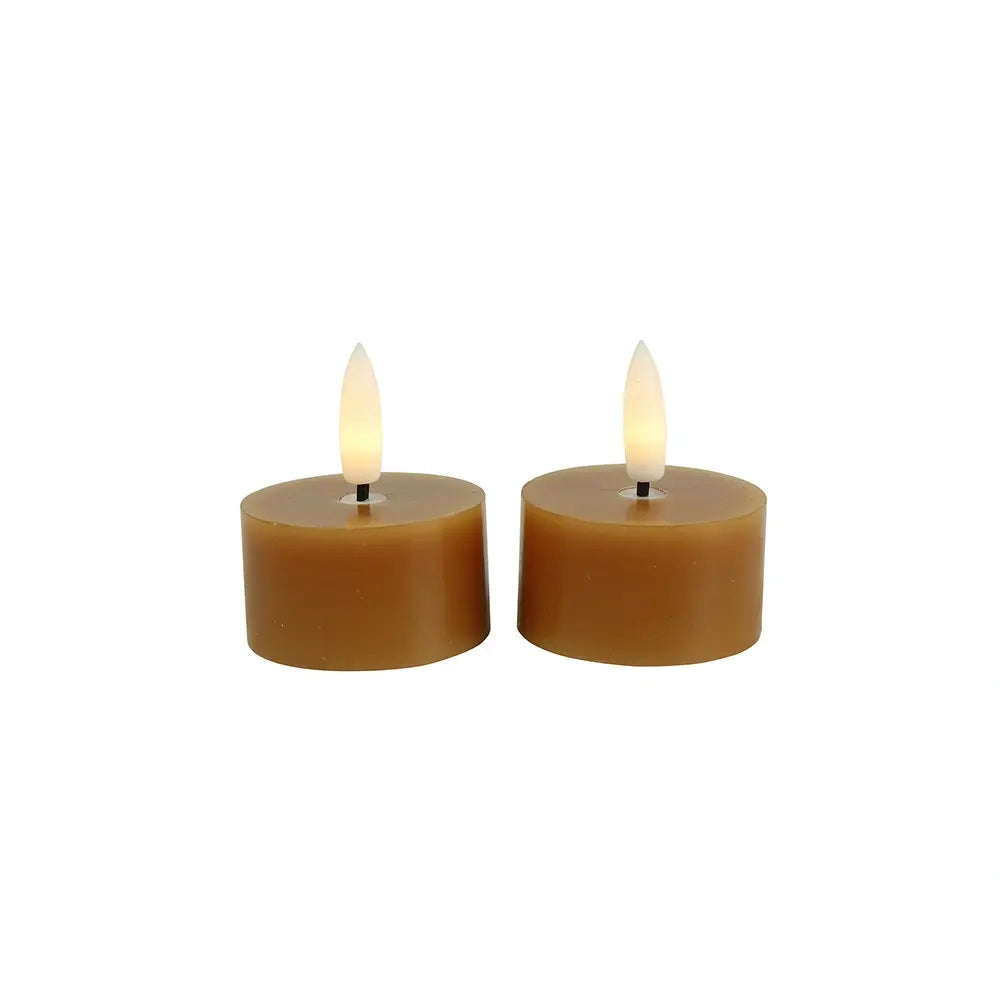 LED waxinelichtjes (was, set van 2)
