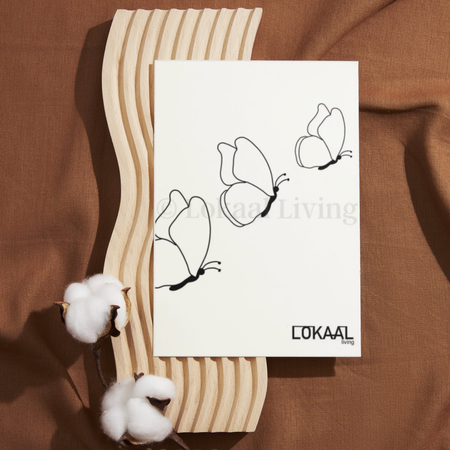 Wenskaart Vlinders