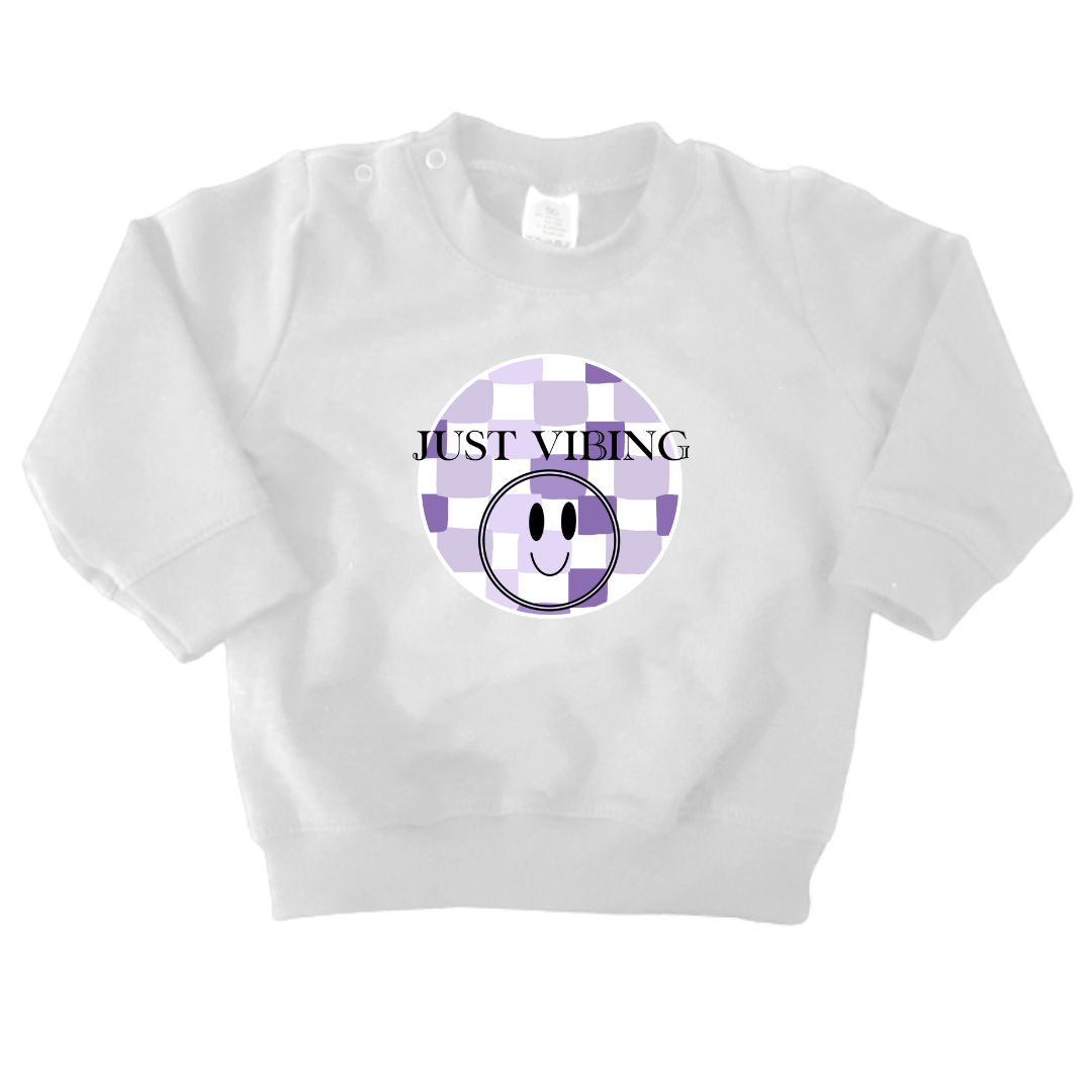 Sweaters - maat 56-104 - Wit - (ontwerp naar keuze)