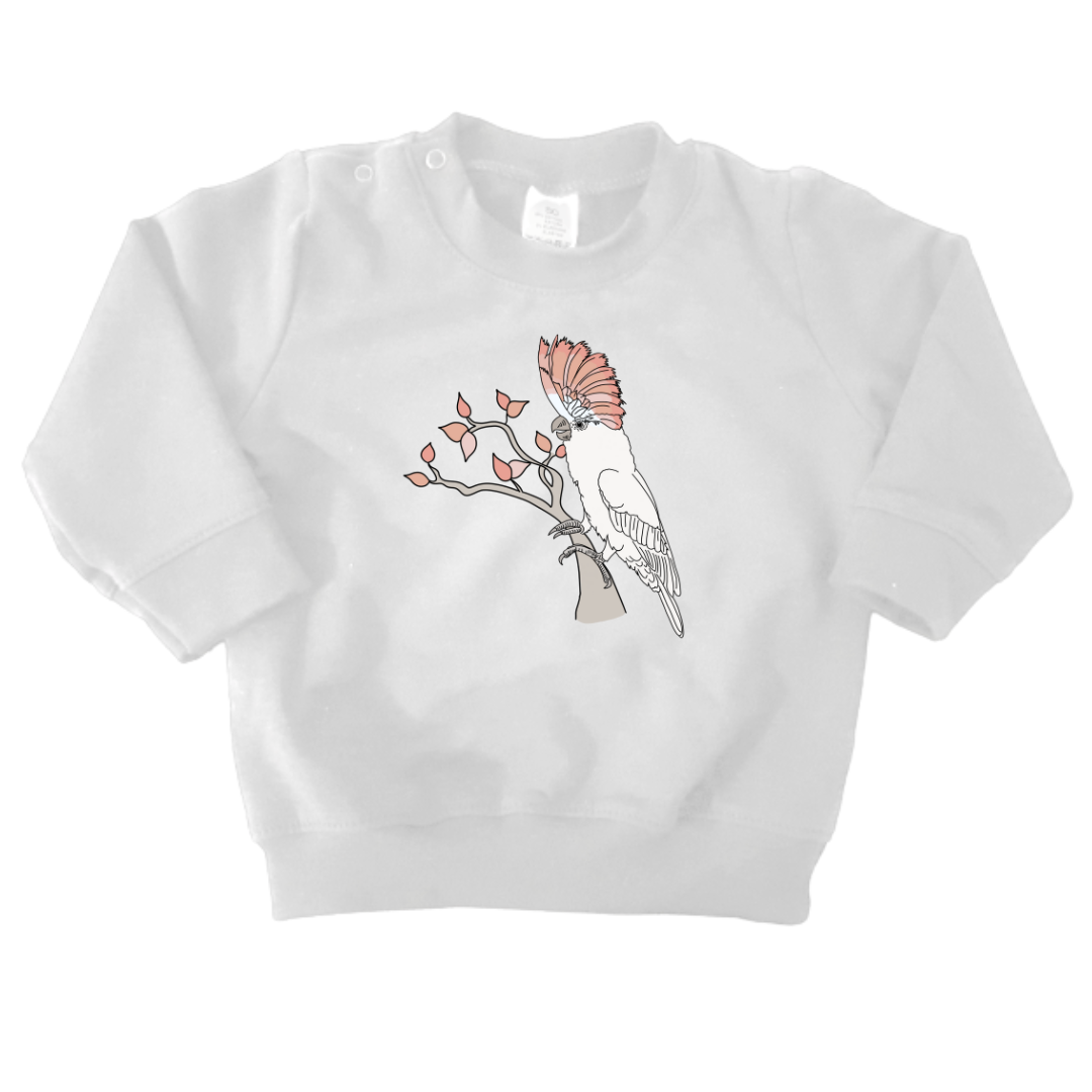 Sweaters - maat 56-104 - Wit - (ontwerp naar keuze)