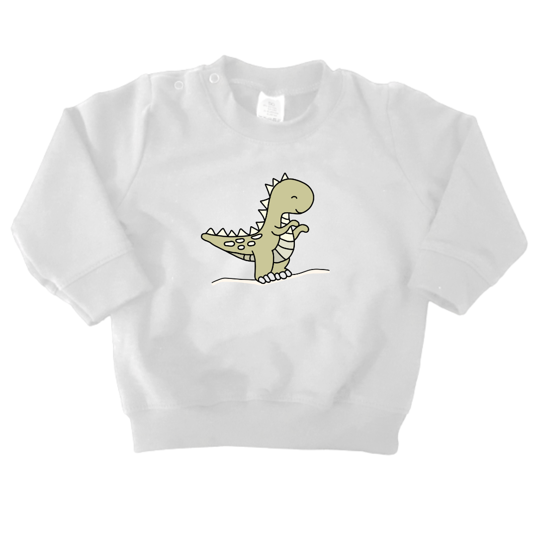 Sweaters - maat 56-104 - Wit - (ontwerp naar keuze)