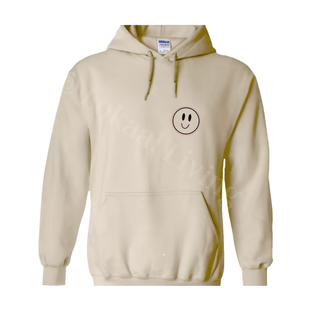 Hoodie - Zand - volwassenen - (ontwerp naar keuze)