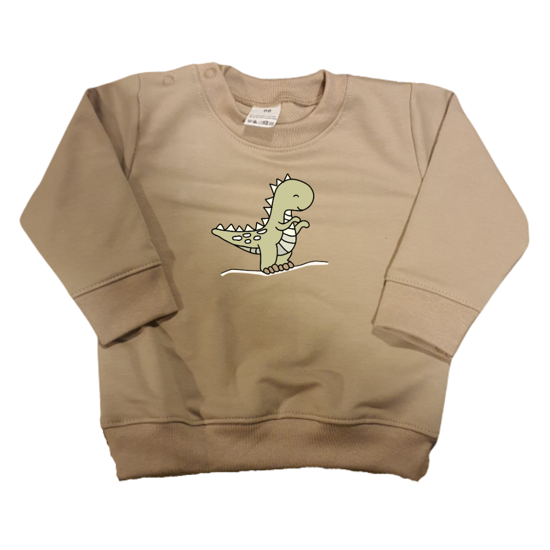 Sweaters - maat 56-104 - Zand - (ontwerp naar keuze)