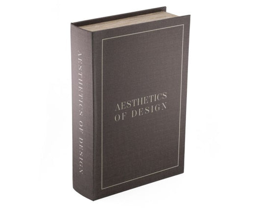 Koffietafelboek/opbergboek Aesthetics of design