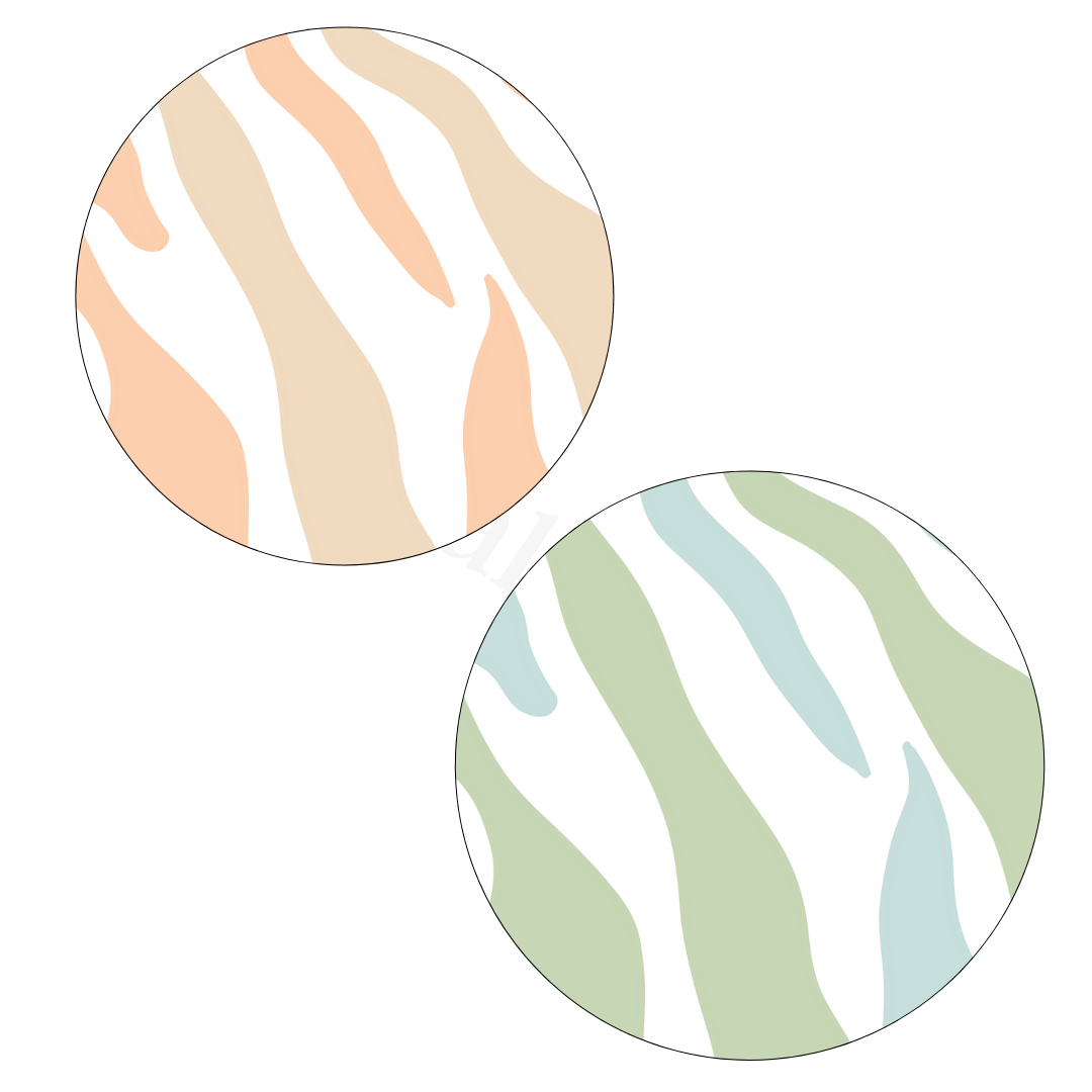 Muurcirkel Zebra