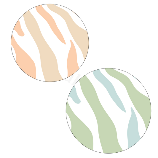 Muurcirkel Zebra